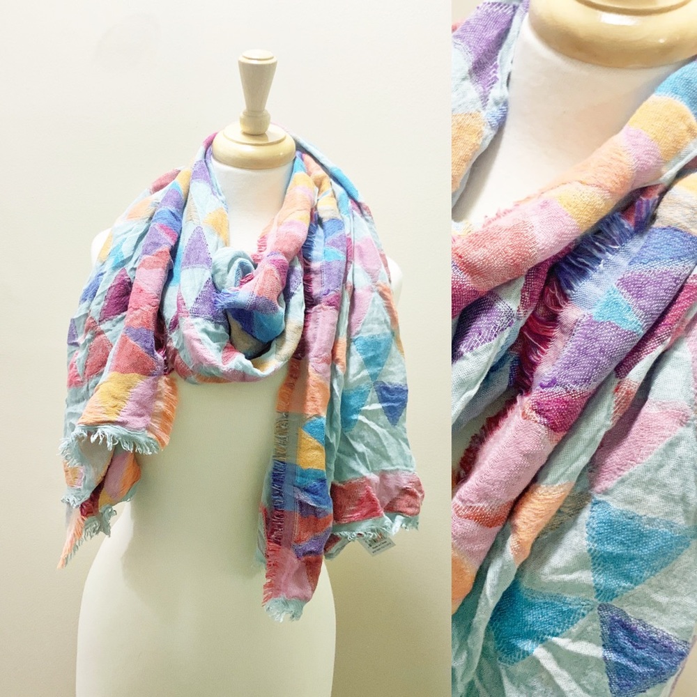 NWT - Multi-Color Scarf Wrap